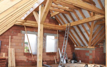 Bryn Rhyd Yr Arian attic trusses