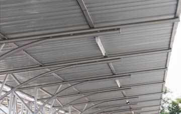 installing Bryn Rhyd Yr Arian metal roofing